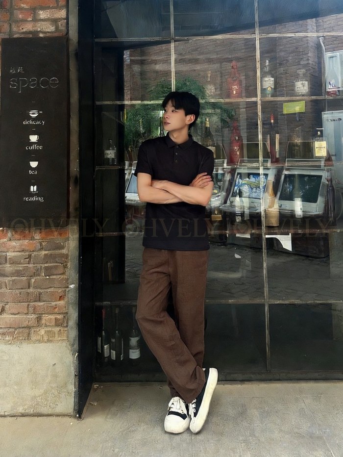 【 ZP 】ZEGNA 브라운 바지 (매장가 208만원)