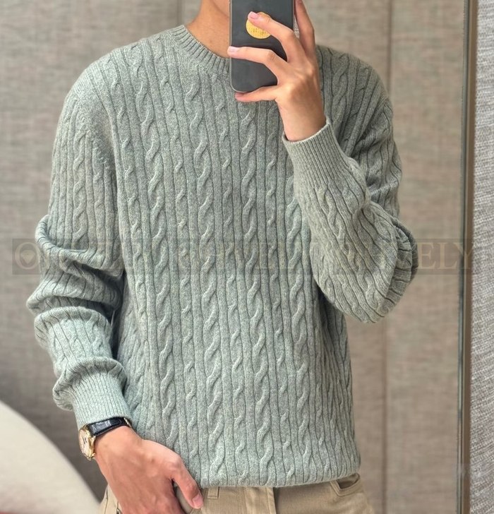 【 ZP 】LoroPiana 라운드 스웨터 (매장가 370만원)