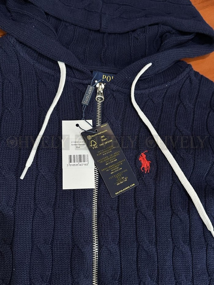 【 ZP 】Ralph Lauren 가디건 (매장가 66만원)