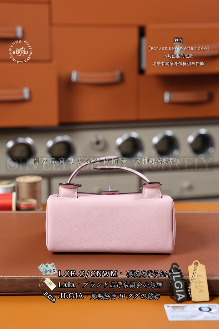 Hermès KELLY DOLL Rose Sakura 은장