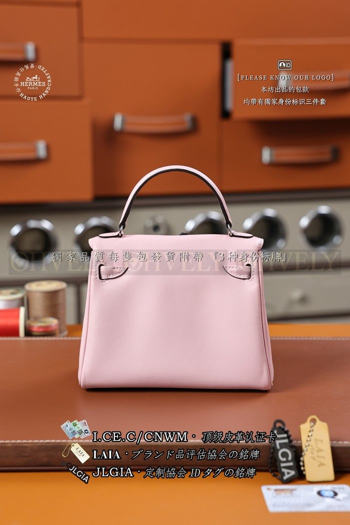 Hermès KELLY DOLL Rose Sakura 은장