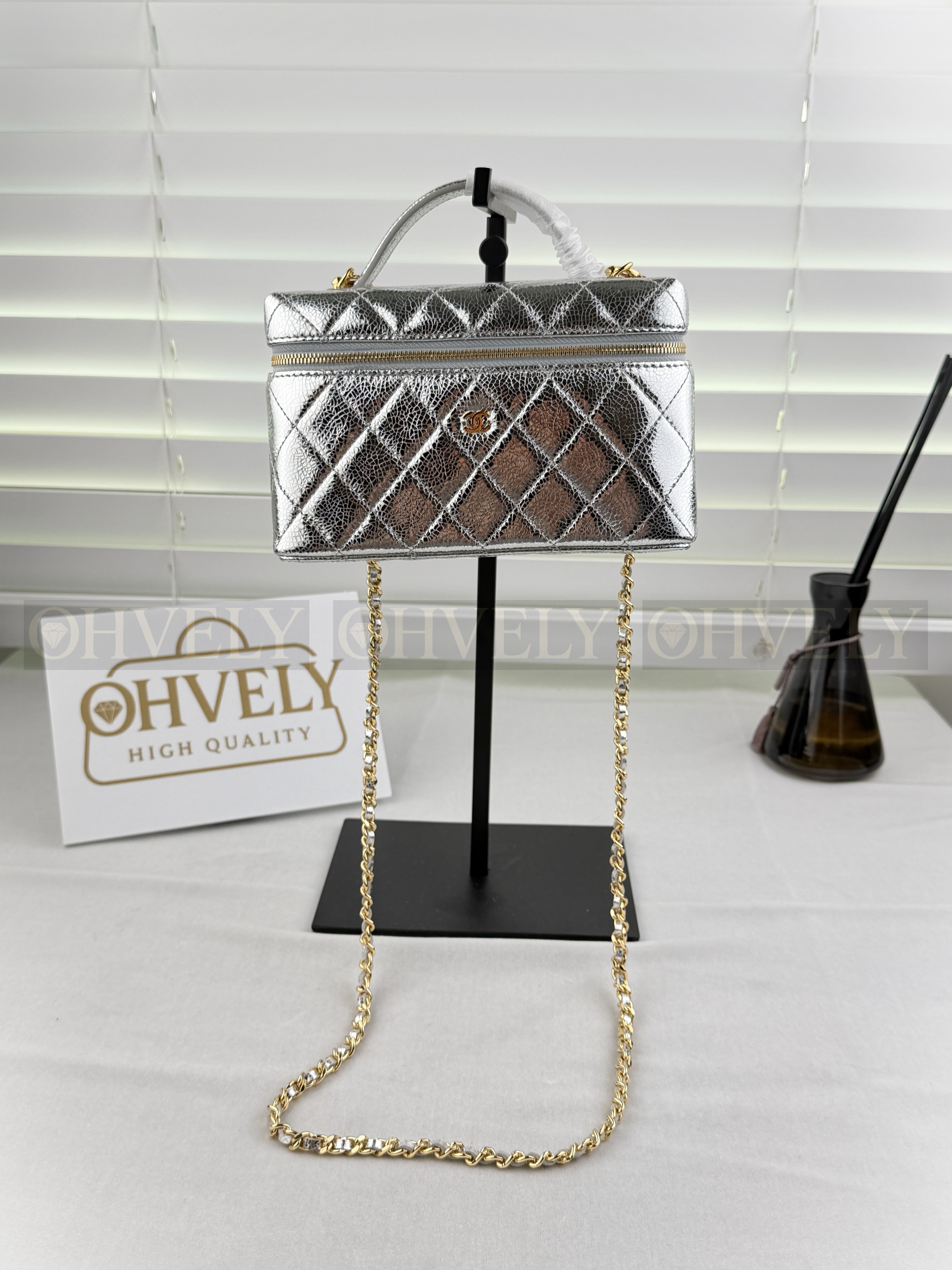 25C 미니 유광 실버 금장 (수량1개)