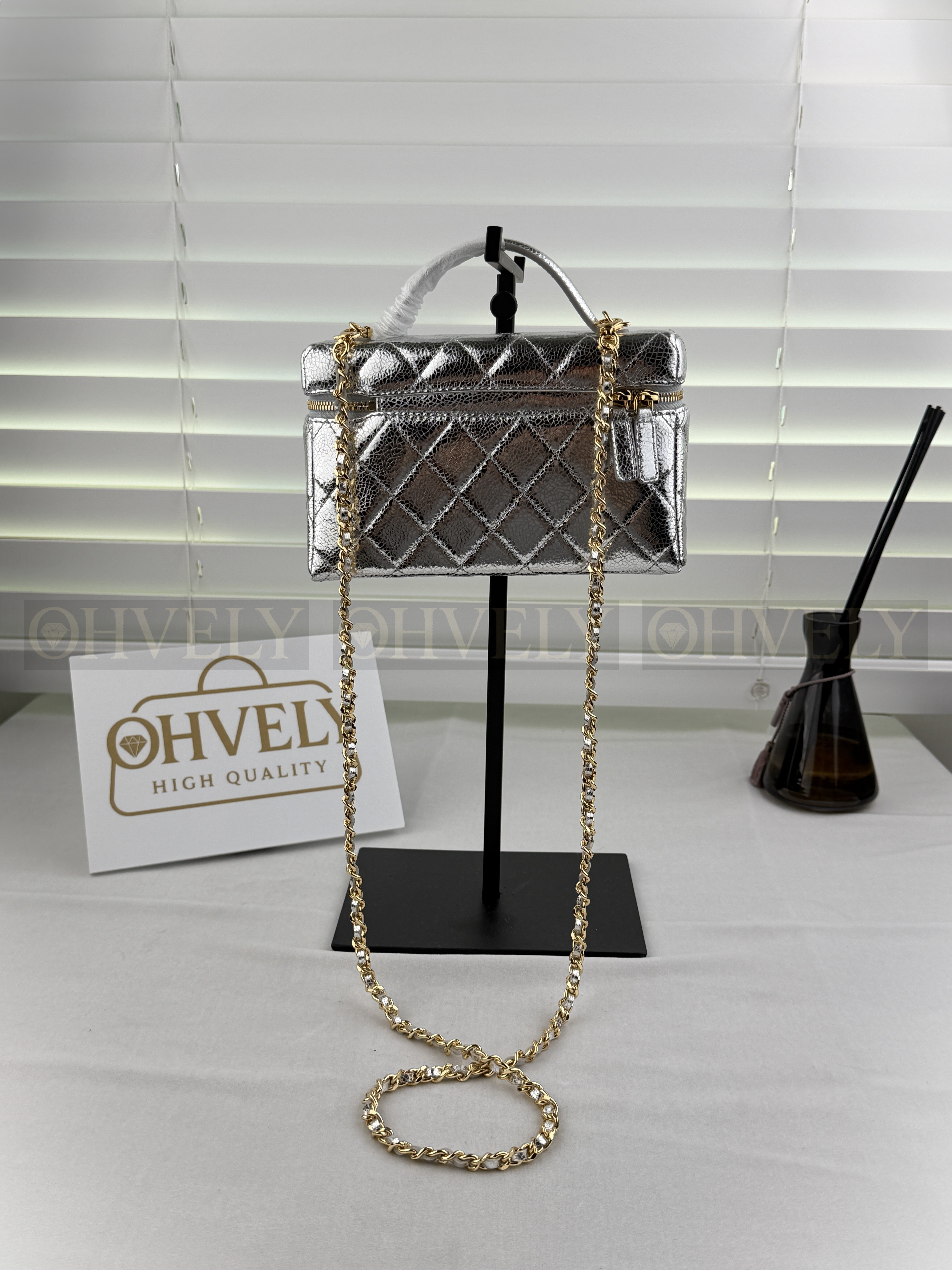 25C 미니 유광 실버 금장 (수량1개)