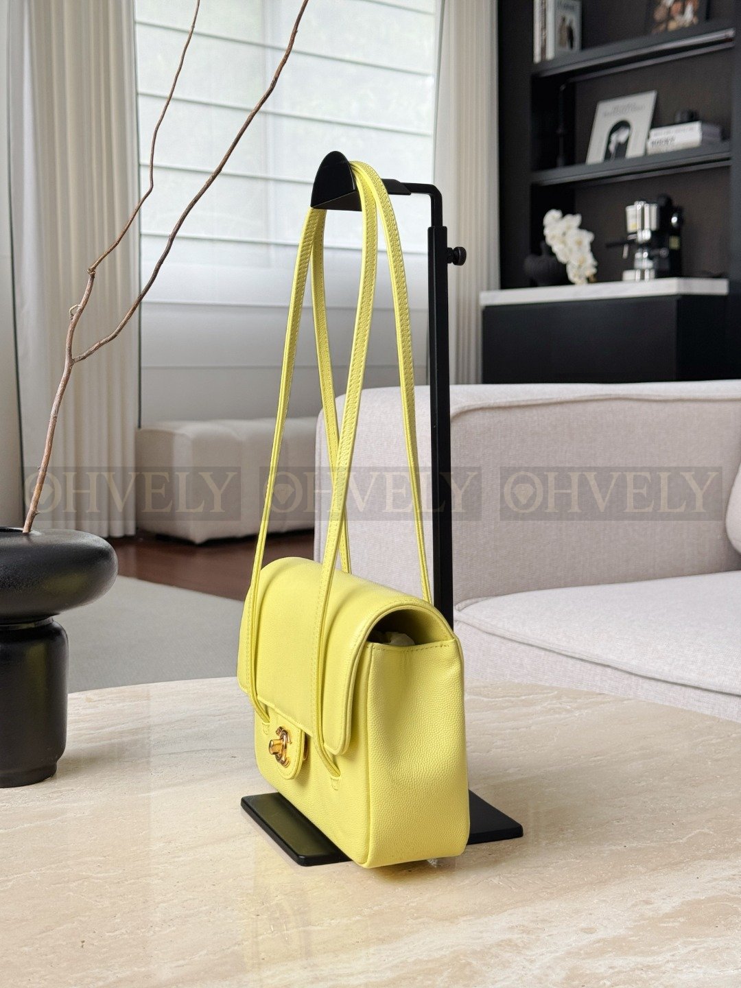 Chanel 스몰 플랩백 제니백 2026 옐로우