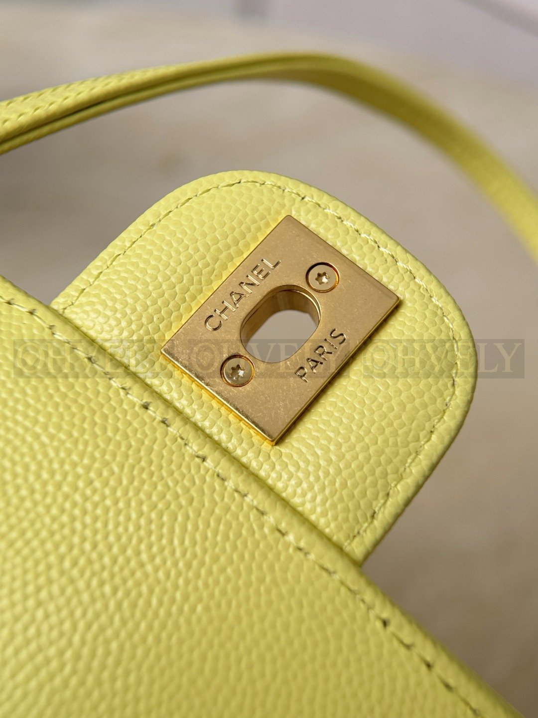 Chanel 스몰 플랩백 제니백 2026 옐로우