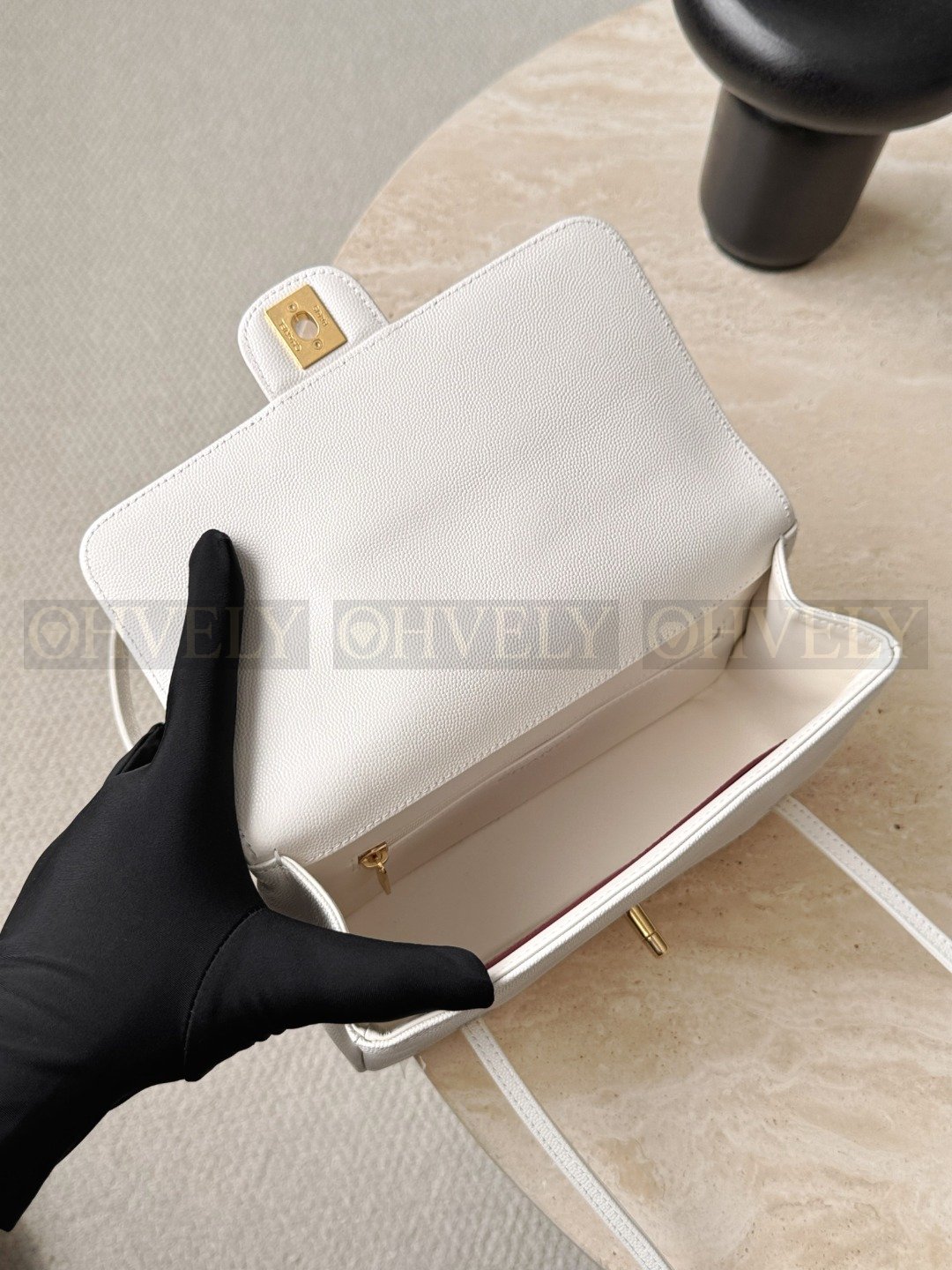 Chanel 스몰 플랩백 제니백 2026 화이트