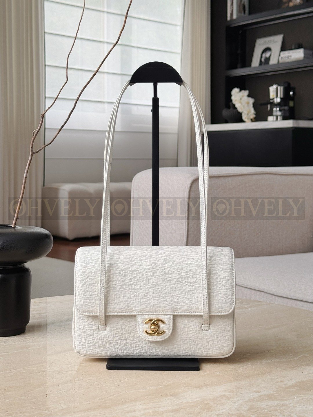 Chanel 스몰 플랩백 제니백 2026 화이트