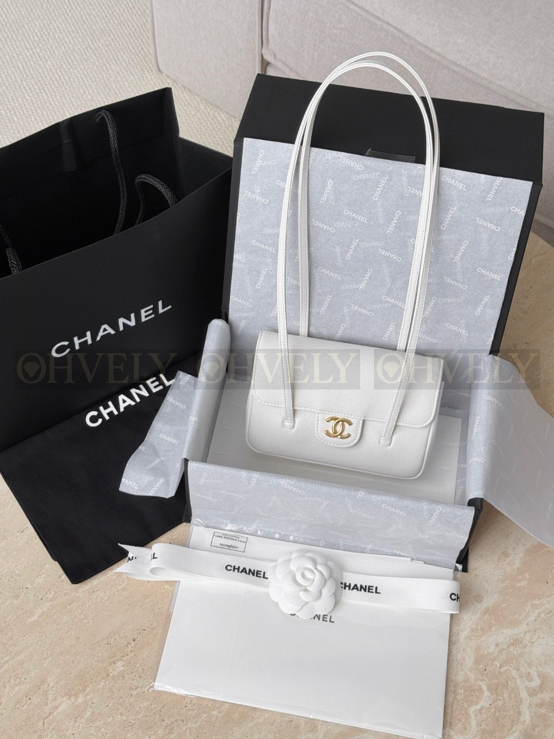Chanel 스몰 플랩백 제니백 2026 미니화이트
